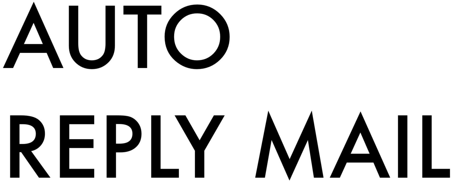 Auto Reply Mail